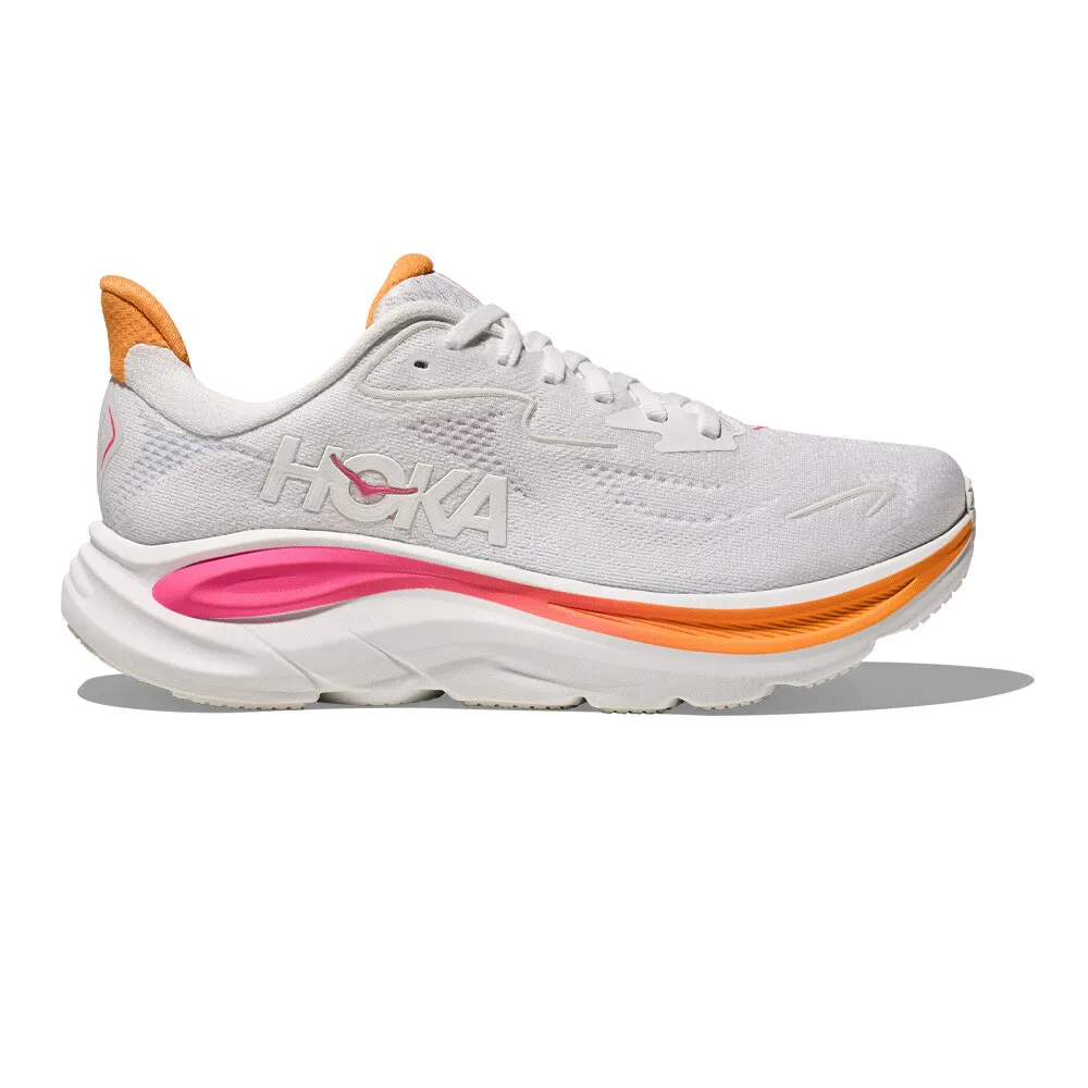 Clifton 10 Women's Road Running Shoe - White Electric Rose 5.5 UK