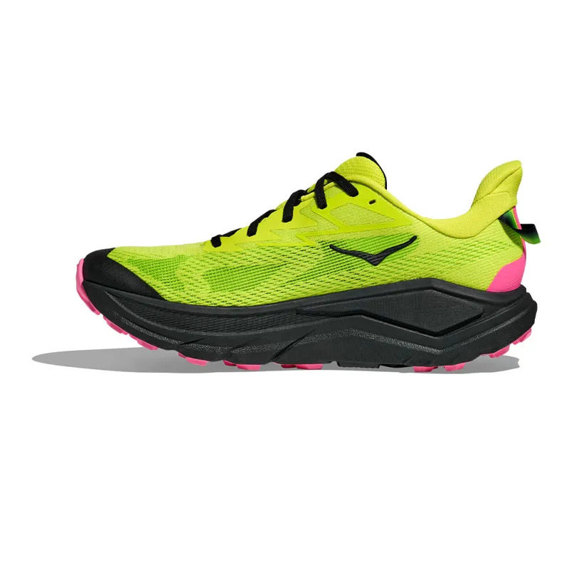 Hoka Challenger 8 ATR Mens Mixed Terrain Running Shoe - Neon Citrus Black-4