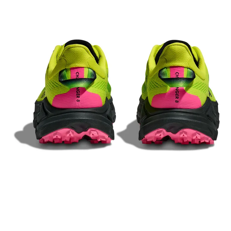 Hoka Challenger 8 ATR Mens Mixed Terrain Running Shoe - Neon Citrus Black-3