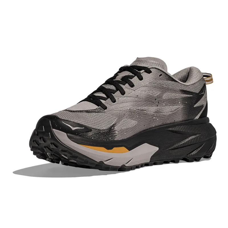 Hoka Mafate 5 Men's Trail Running Shoes - Cement Black-4