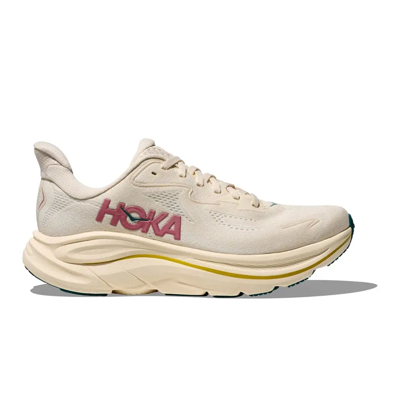 Hoka Clifton 10 Women's Road Running Shoes - Birch Alabaster