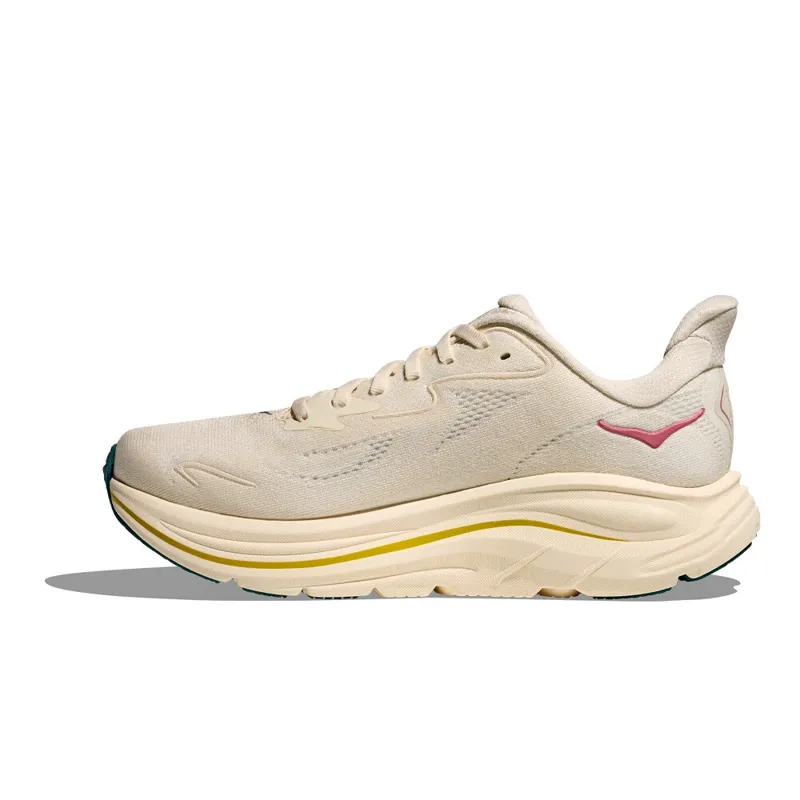 Hoka Clifton 10 Women's Road Running Shoes - Birch Alabaster-6