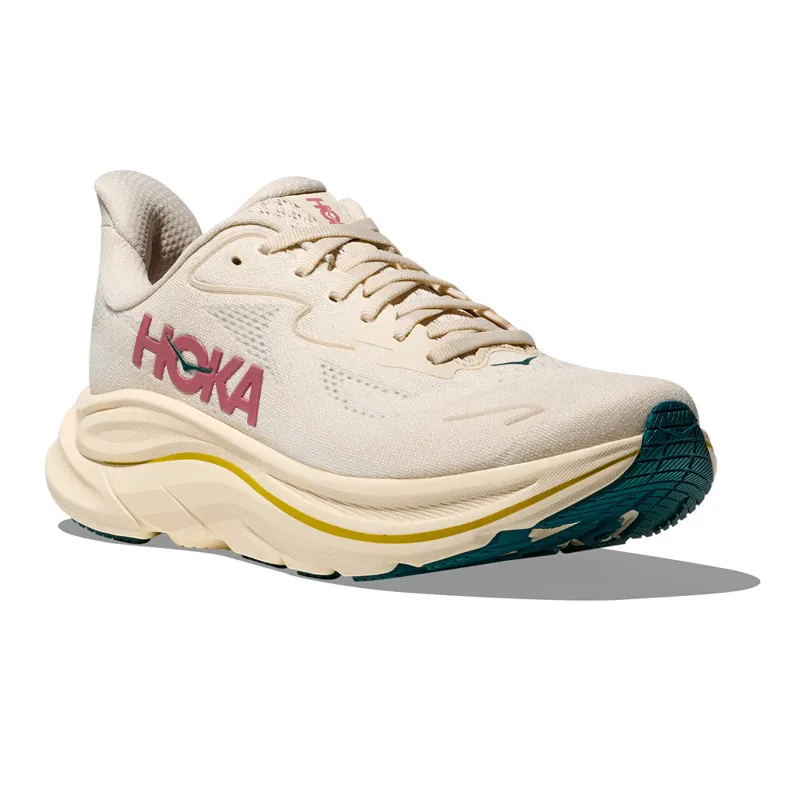 Hoka Clifton 10 Women's Road Running Shoes - Birch Alabaster-3