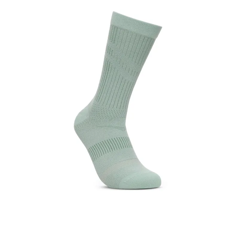 Hoke Trail Running Crew Socks - Sage Green-1