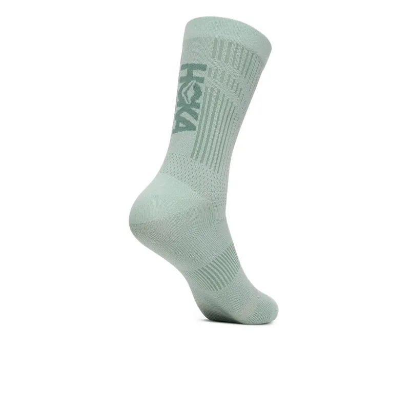 Hoke Trail Running Crew Socks - Sage Green-3