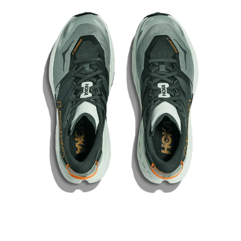 Hoka Speedgoat 7 Men's Trail Running Shoes - Bay Leaf Sea Glass-2