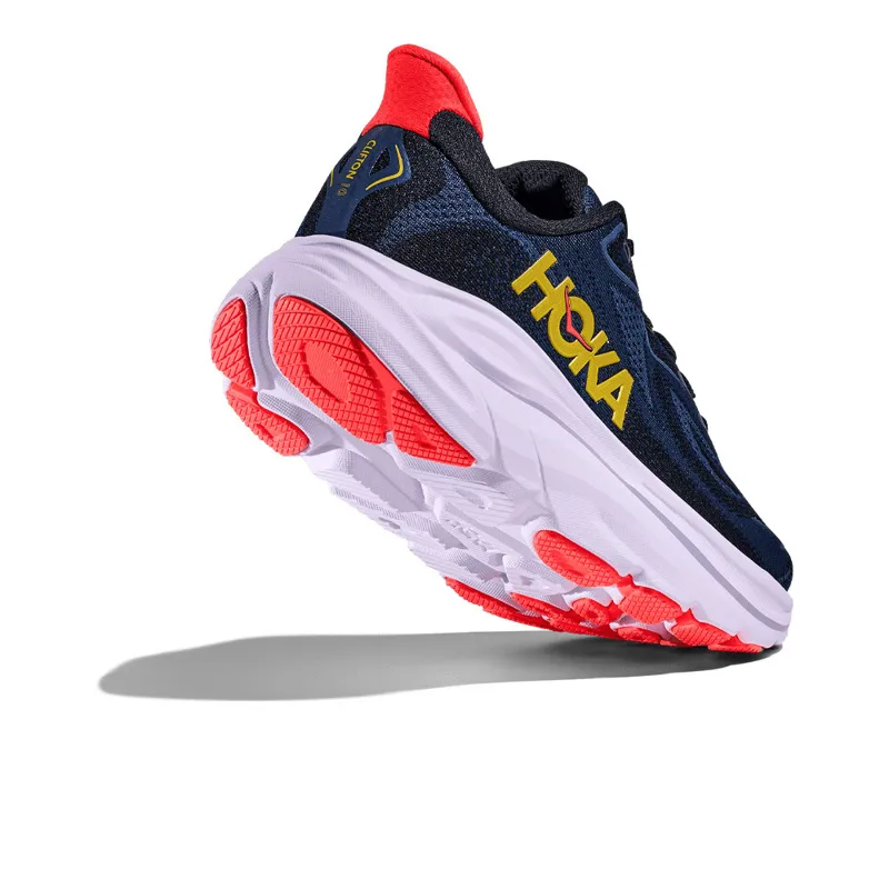 Hoka Clifton 10 Women's Road Running Shoes - Midnight Blue Starlight Glow-6