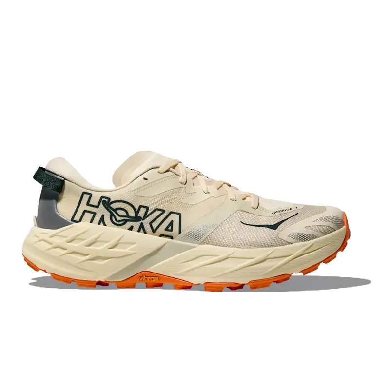 Hoka Speedgoat 7 Men's Trail Running Shoes - Vintage Yellow Turmeric