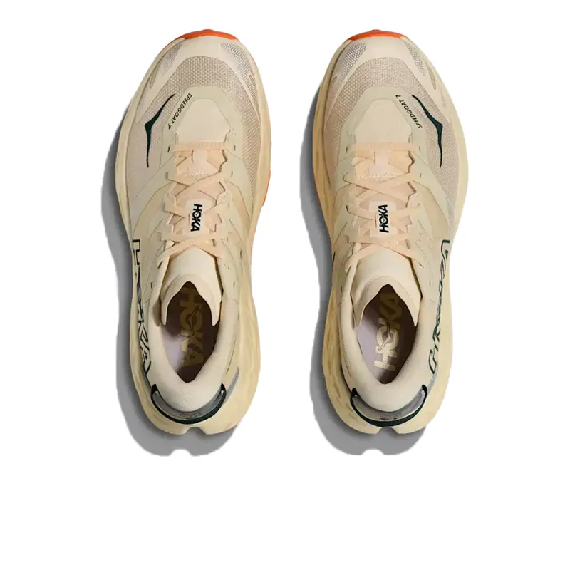 Hoka Speedgoat 7 Men's Trail Running Shoes - Vintage Yellow Turmeric-4