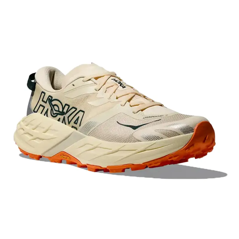 Hoka Speedgoat 7 Men's Trail Running Shoes - Vintage Yellow Turmeric-5