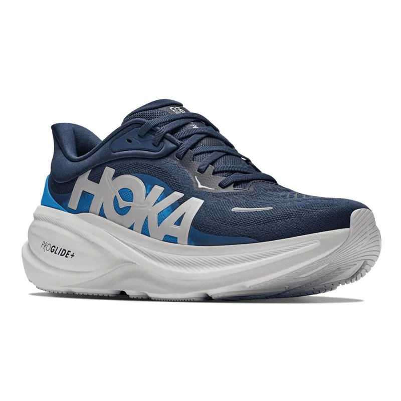Hoka Clifton Pro Men's Road Running Shoes - Varsity Navy Soft Cobalt-4