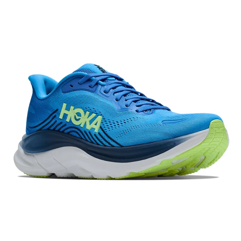 Hoka Clifton 11 Men's Road Running Shoes - Virtual Blue Soft Cobalt-3