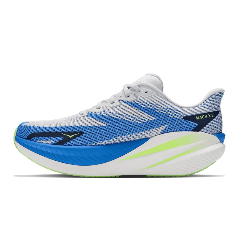 Hoka Mach X 3 Men's Road Running Shoe - Cosmic Grey Virtual Blue-7