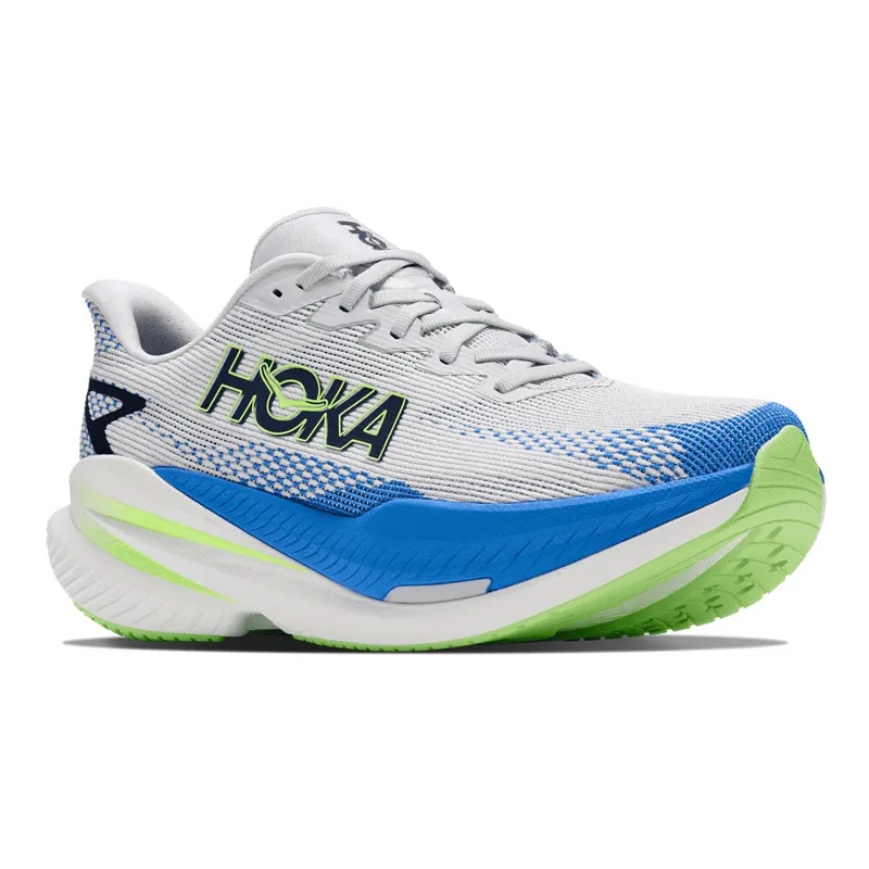 Hoka Mach X 3 Men's Road Running Shoe - Cosmic Grey Virtual Blue-3