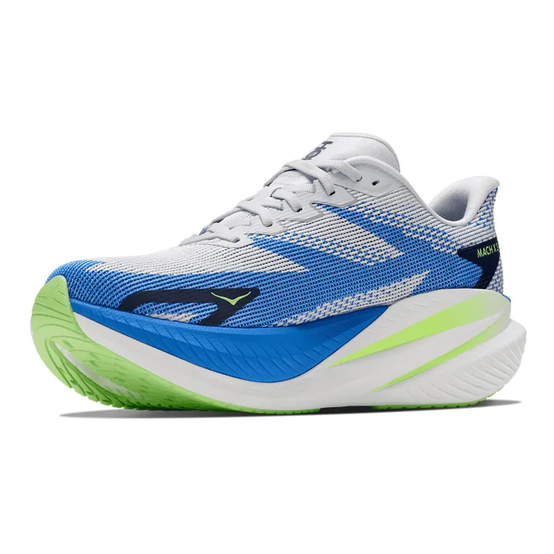 Hoka Mach X 3 Men's Road Running Shoe - Cosmic Grey Virtual Blue-4