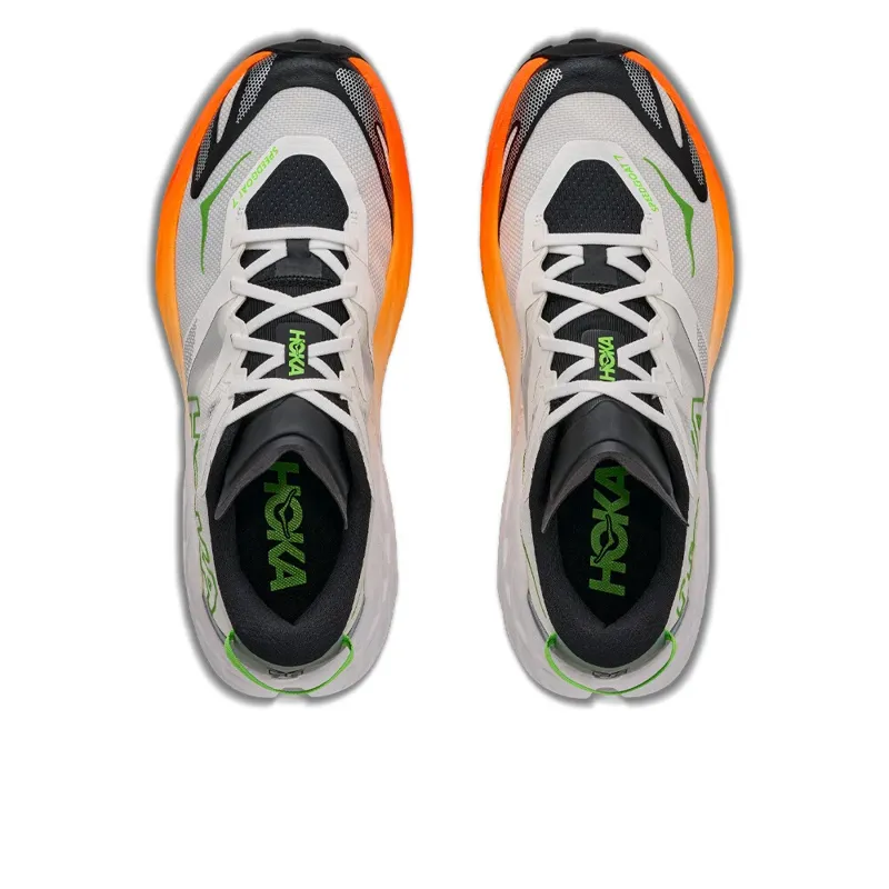 Hoka Speedgoat 7 Men's Trail Running Shoes - Frost Neon Tangerine-5