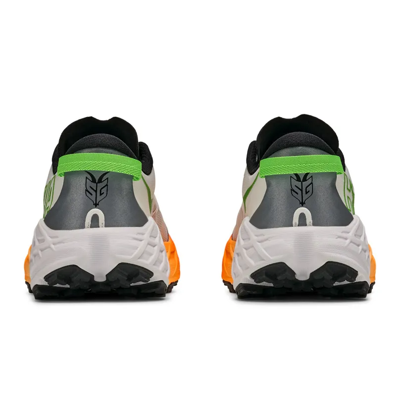 Hoka Speedgoat 7 Men's Trail Running Shoes - Frost Neon Tangerine-6