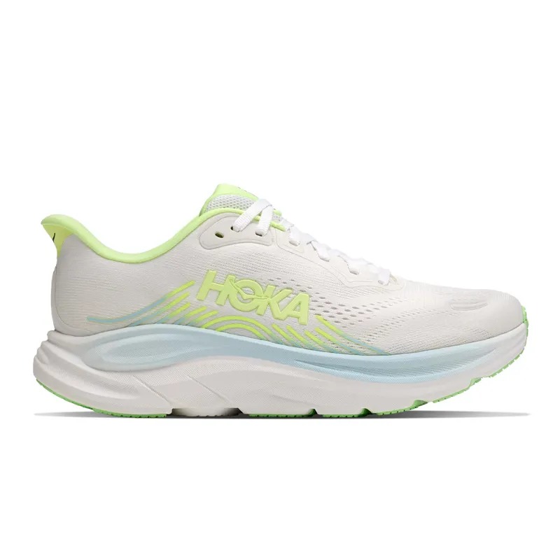 Hoka Clifton Pro Women's Road Running Shoes - Cosmic Grey Neon Yuzu