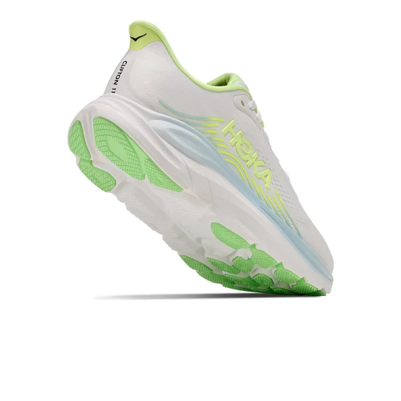 Hoka Clifton Pro Women's Road Running Shoes - Cosmic Grey Neon Yuzu-6