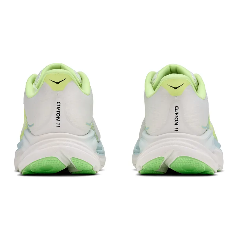 Hoka Clifton Pro Women's Road Running Shoes - Cosmic Grey Neon Yuzu-3