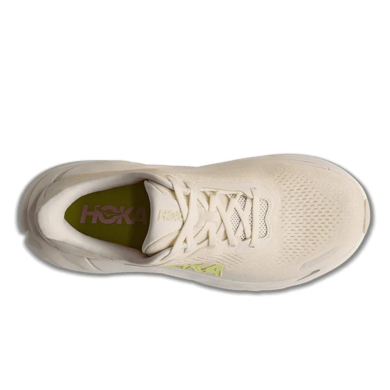 Hoka Arahi 9 Women's Supportive Road Running Shoes - Vintage Yellow Alabaster-4