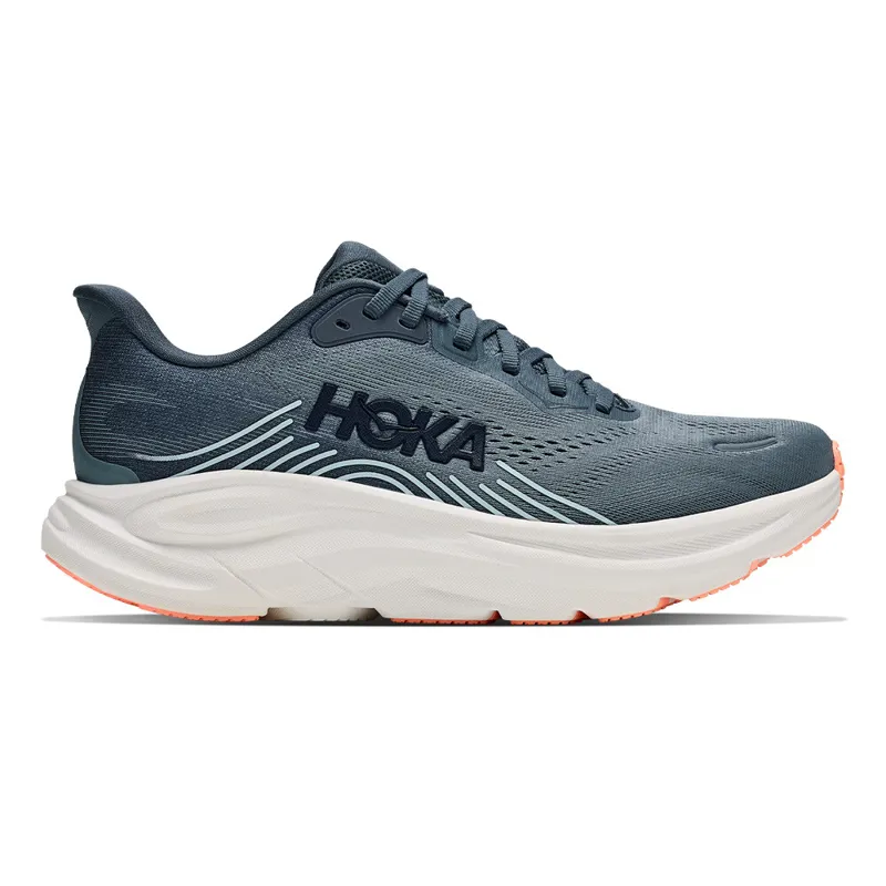 Hoka Clifton 11 Womens Road Running Shoe - Faded Navy Glimmering Blue