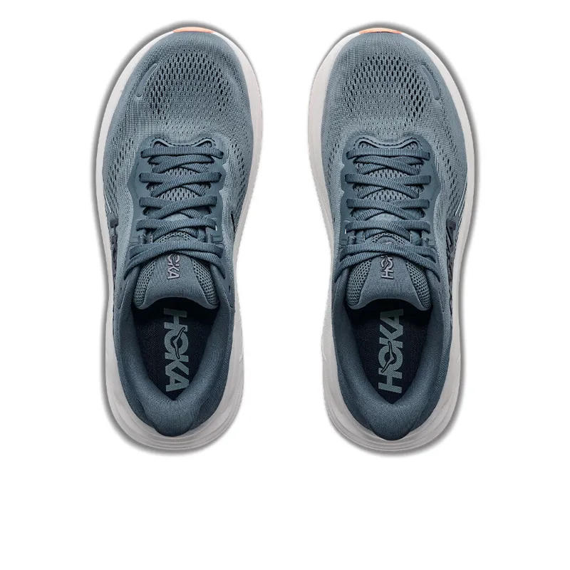 Hoka Clifton 11 Womens Road Running Shoe - Faded Navy Glimmering Blue-2