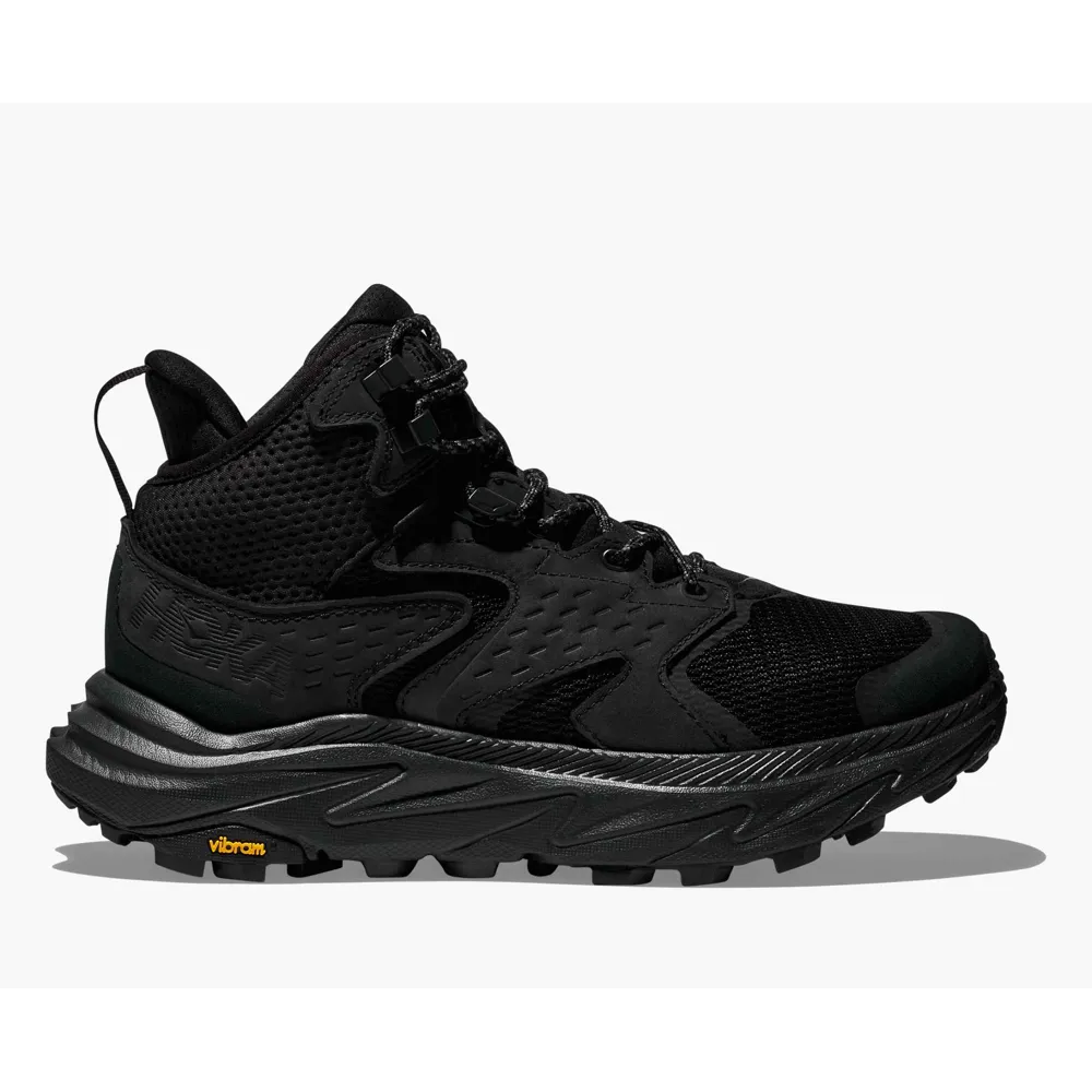 Hoka Anacapa 2 Mid GTX Mens Walking Boot - Black 10 UK