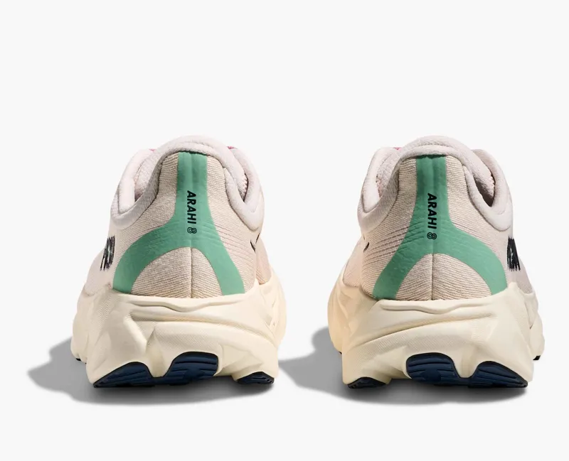 Hoka Arahi 8 Womens Support Road Running Shoe - Rose Cream Alabaster-2