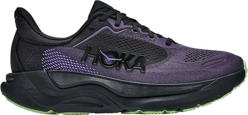 Hoka Arahi 9 Men's Supportive Road Running Shoes - Black Squid Ink