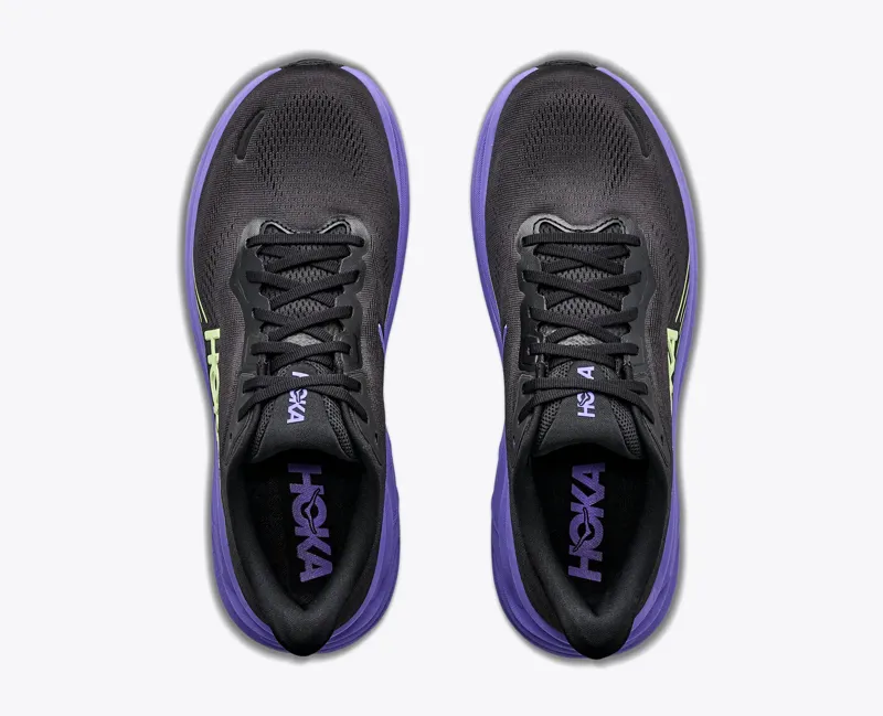 Hoka Clifton 11 Road Running Shoe BLACK NEON YUZU-1