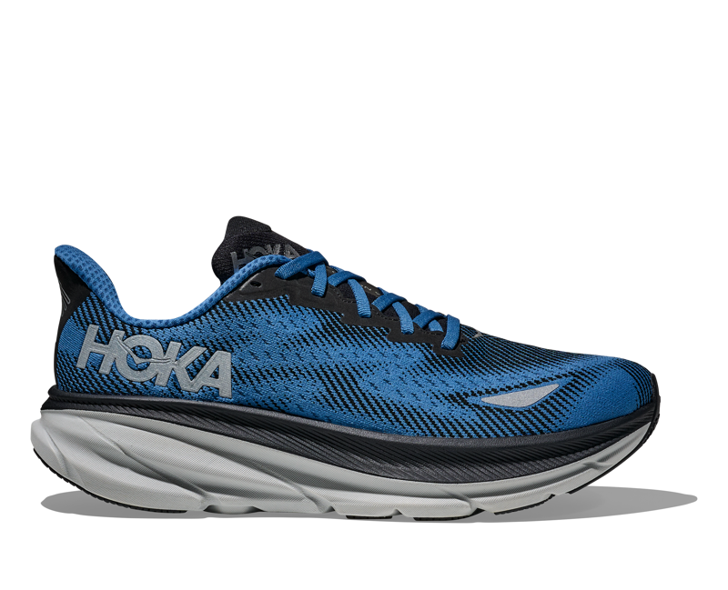 Hoka Clifton 9 GTX Mens GoreTex Road Running Shoe - Black Foggy Night