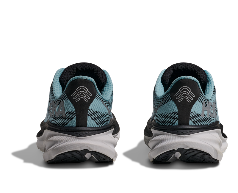 Hoka Clifton 9 GTX Womens Gore-Tex Road Running Shoe - Black Raindrop-2