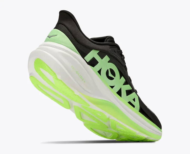 Hoka Clifton Pro CARBON BLACK / TART APPLE Road Running Shoe-2