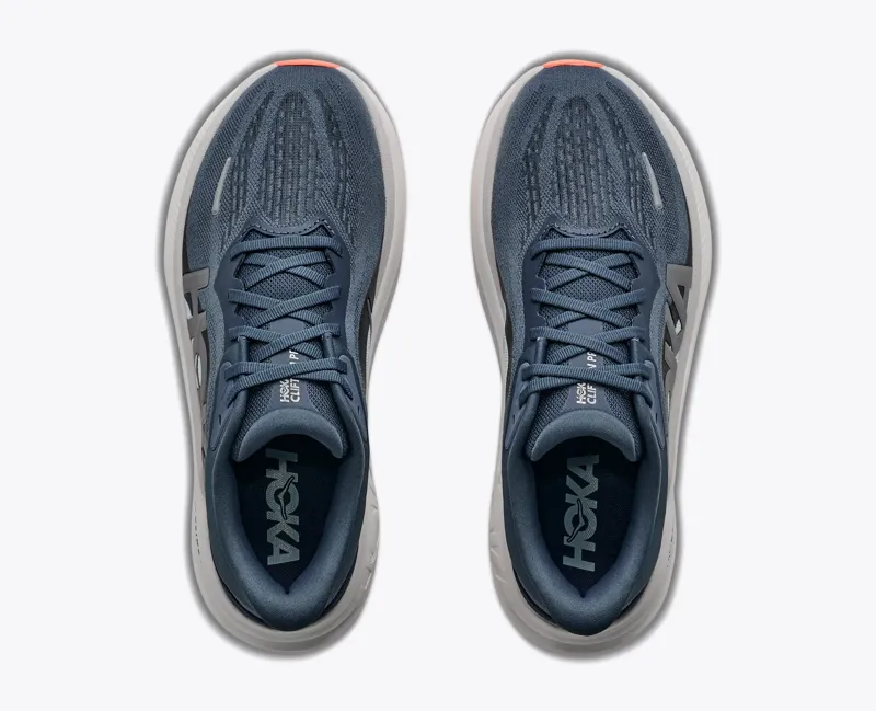 Hoka Clifton Pro Wmns Road Running Shoe FADED NAVY  GLIMMERING BLUE-1