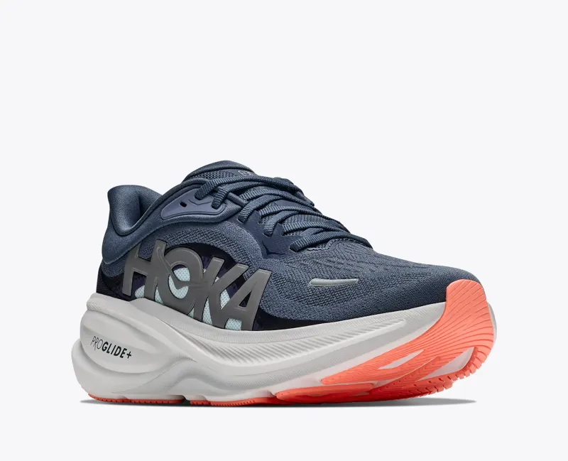 Hoka Clifton Pro Wmns Road Running Shoe FADED NAVY  GLIMMERING BLUE-5