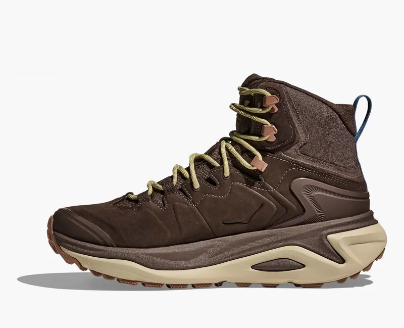 Hoka Kaha 3 GTX Mens Hiking Boots - Walnut Oyster Mushroom-4