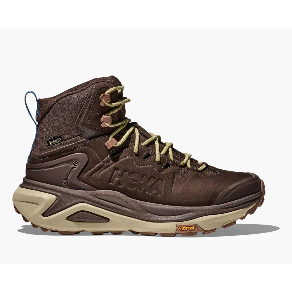 Hoka Kaha 3 GTX Mens Hiking Boots Walnut - Oyster Mushroom 11.5 UK