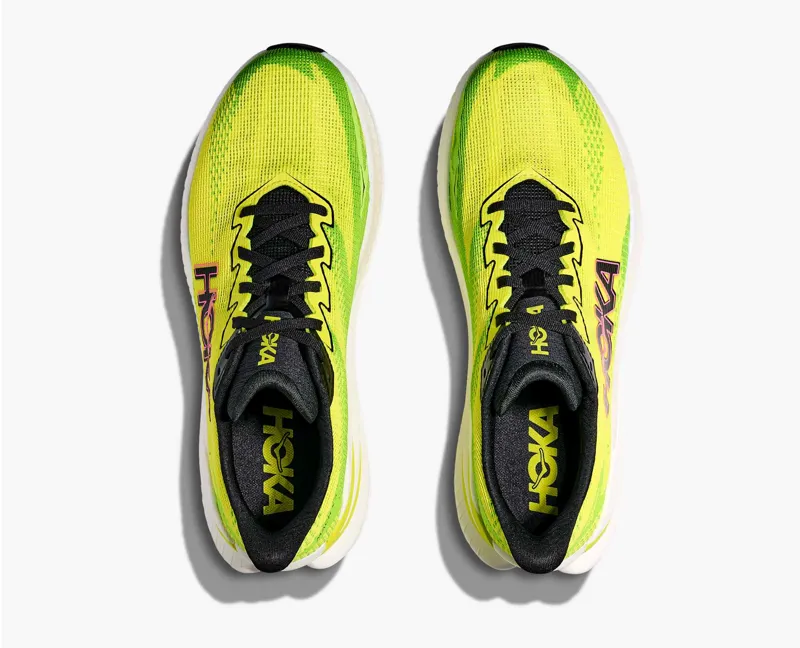 Hoka Mach X 3 Mens Road Running Shoe - Neon Hoka Citrus Neon Lime-1