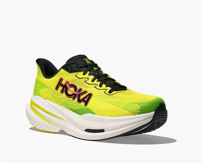Hoka Mach X 3 Mens Road Running Shoe - Neon Hoka Citrus Neon Lime-5
