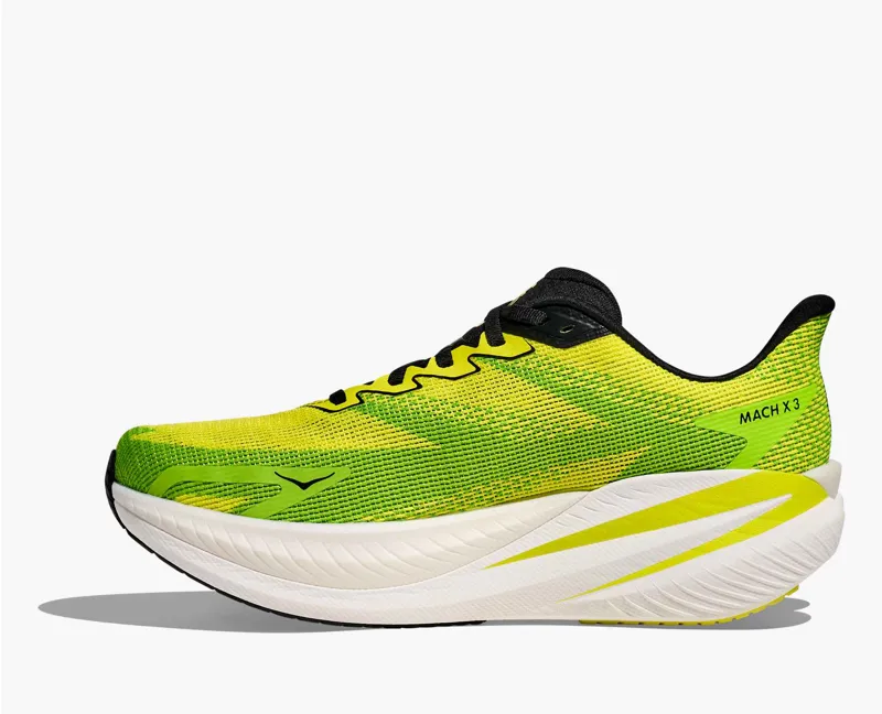 Hoka Mach X 3 Mens Road Running Shoe - Neon Hoka Citrus Neon Lime-7