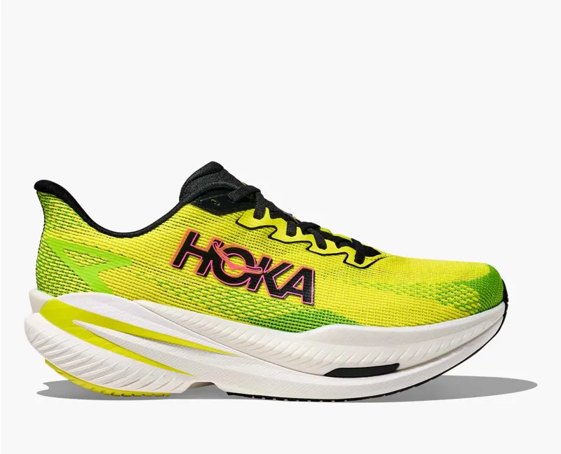 Hoka Mach X 3 Mens Road Running Shoe - Neon Hoka Citrus Neon Lime