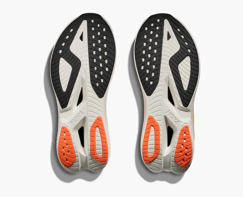 Hoka Mach X 3 Womens Road Running Shoe - Neon Rose Neon Tangerine-6