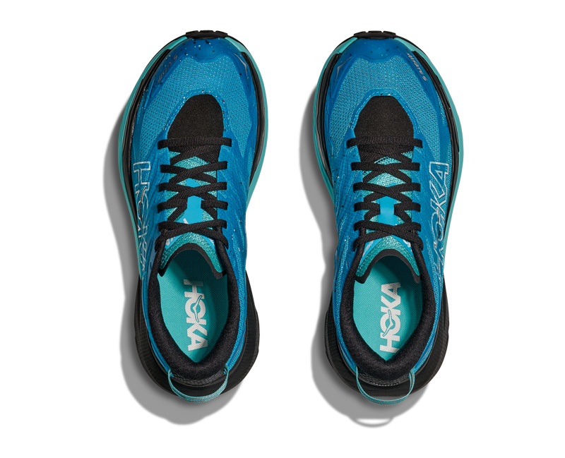 Hoka Mafate 5 Mens Trail Running Shoe - Skyward Blue Black-2