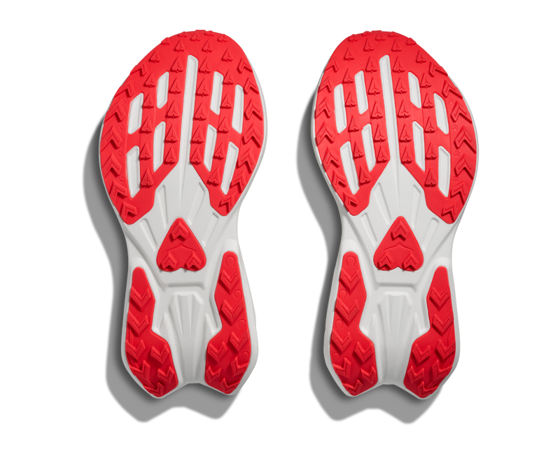 Hoka Rocket X Trail Mens Carbon Trail Running Shoe - Neon Yuzu Neon Flame-6