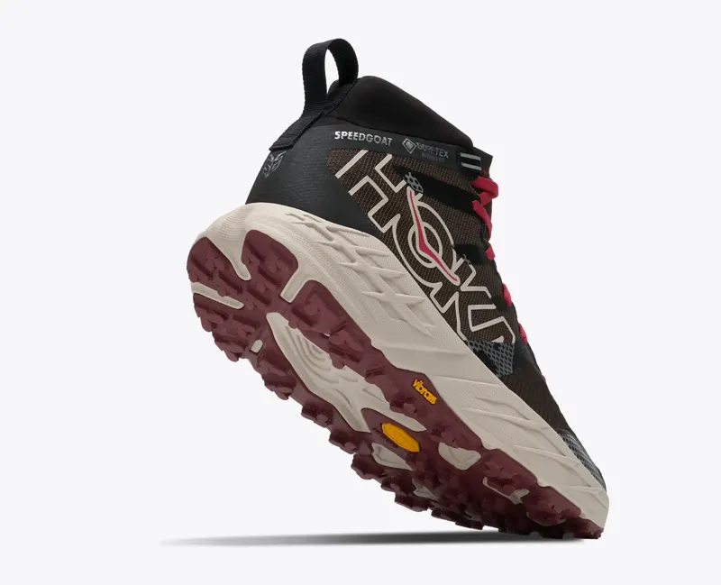 Hoka Speedgoat 7 Hike Gore-Tex Waterproof Trail Shoe Spiced Choc River Rock-5