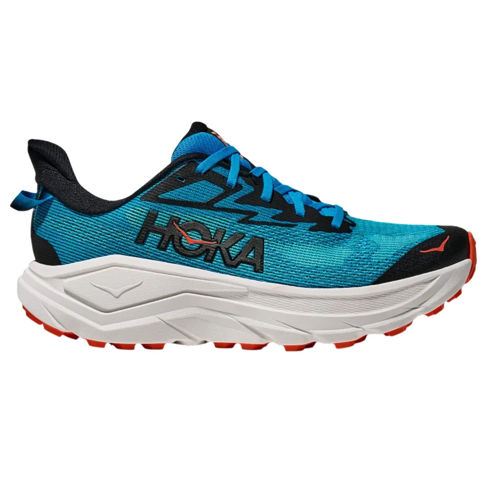 Hoka Challenger 8 ATR Mens Mixed Terrain Running Shoe - Skyward Blue White 9 UK