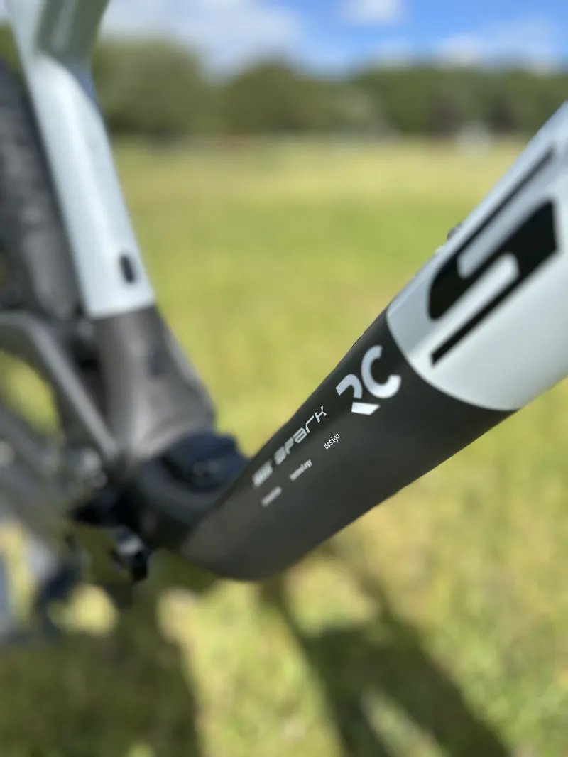 2027 Scott Spark RC World Cup Mountain Bike - Cumulus White Carbon Black-5