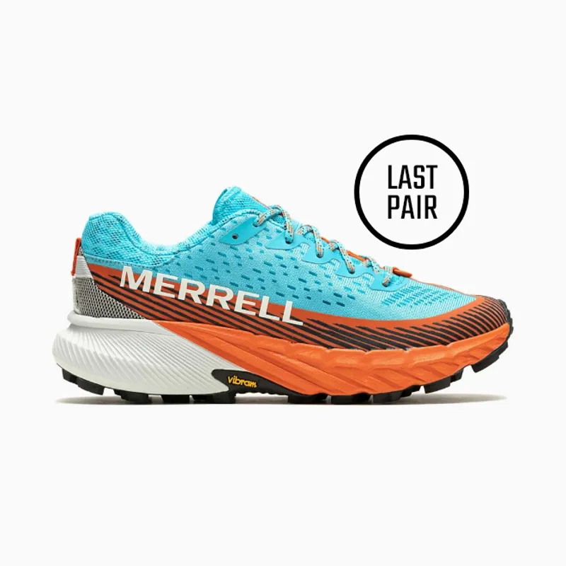 Merrell Women's Agility Peak 5 Trail Running Shoes - Atoll Cloud - UK5.5