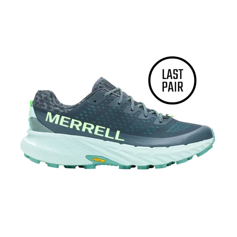 Merrell Agility Peak 5 Mens Trail Running Shoes - Slate - UK11